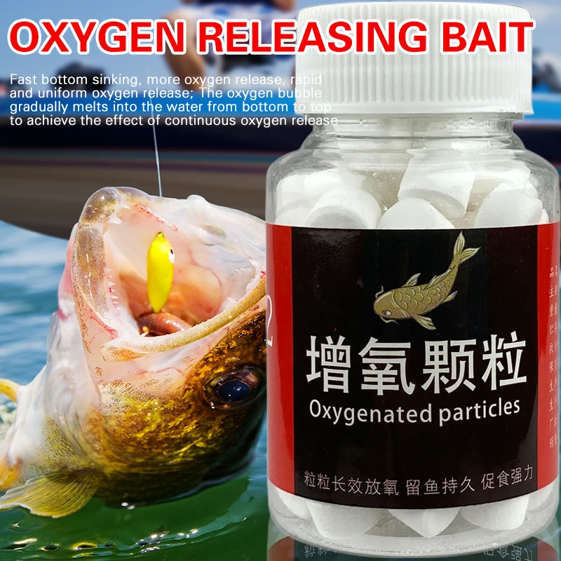 Oxygen Particles Lasting Oxygen Releasing Fishing Bait Carp Additive Tablets Practical Fishing Supplies XR-Hot
Oxygen Particles Lasting Oxygen Releasing Fishing Bait Carp Additive Tablets Practical Fishing Supplies XR-Hot