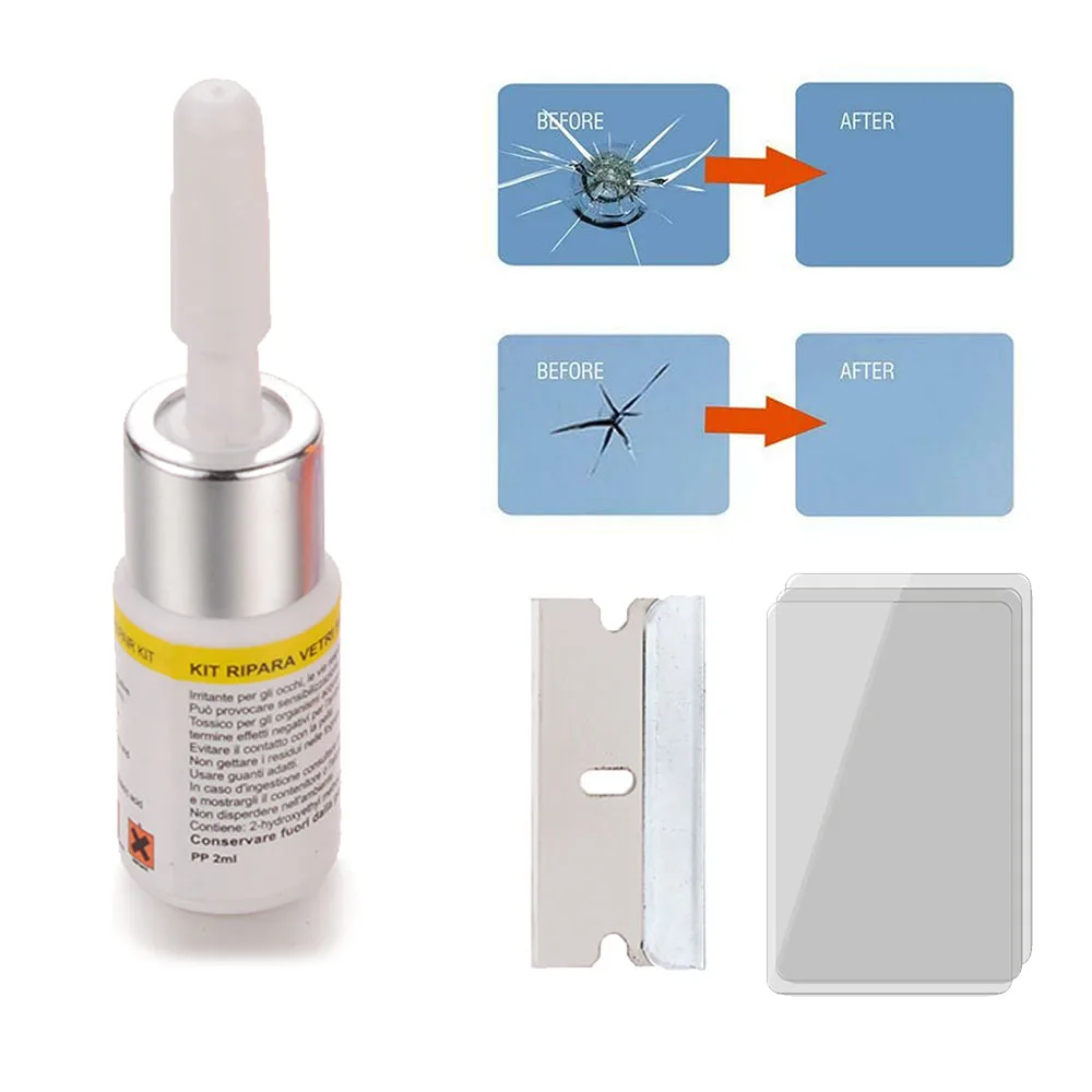 5PCS Car Windshield Repair Glue CarWindow Repair Resin Kit Car Glass Nano Repair Fluid Car Accessories
5PCS Car Windshield Repair Glue CarWindow Repair Resin Kit Car Glass Nano Repair Fluid Car Accessories