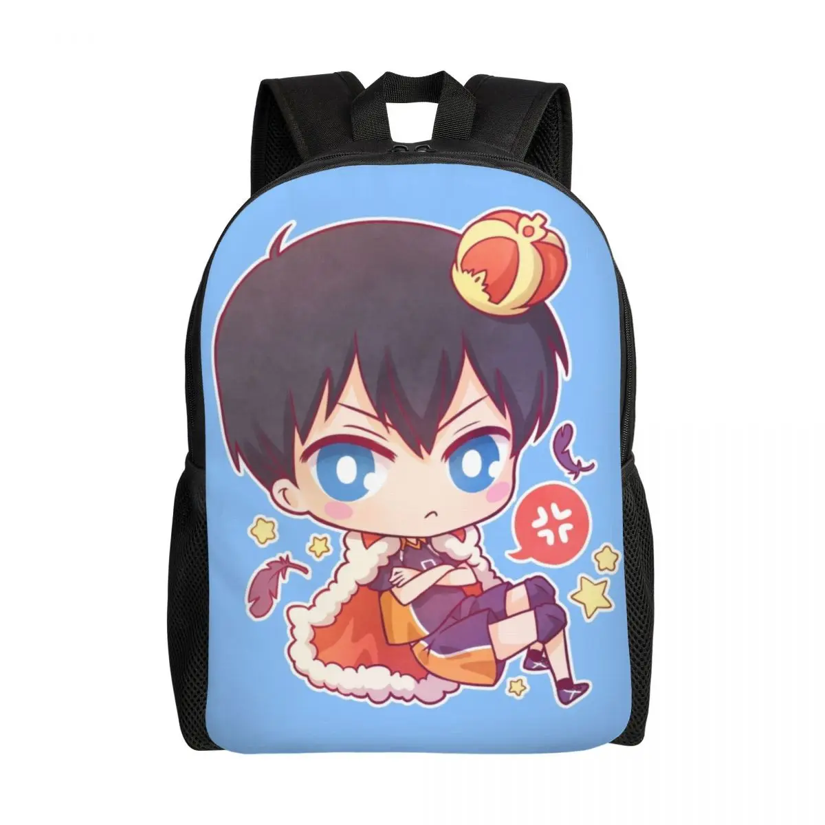 Школьный рюкзак Haikyuu Tobio Kageyama, студенческий рюкзак для ноутбука 15 дюймов, японские сумки для волейбола, аниме манги
Школьный рюкзак Haikyuu Tobio Kageyama, студенческий рюкзак для ноутбука 15 дюймов, японские сумки для волейбола, аниме манги