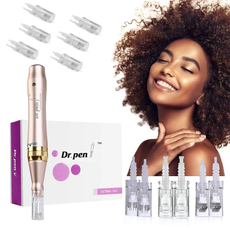 Dr.Pen Ultima M5 Professional Microneedling Pen Wireless Electric Skin Care Tools Kit with 12PCS Replacement Needles
Dr.Pen Ultima M5 Professional Microneedling Pen Wireless Electric Skin Care Tools Kit with 12PCS Replacement Needles