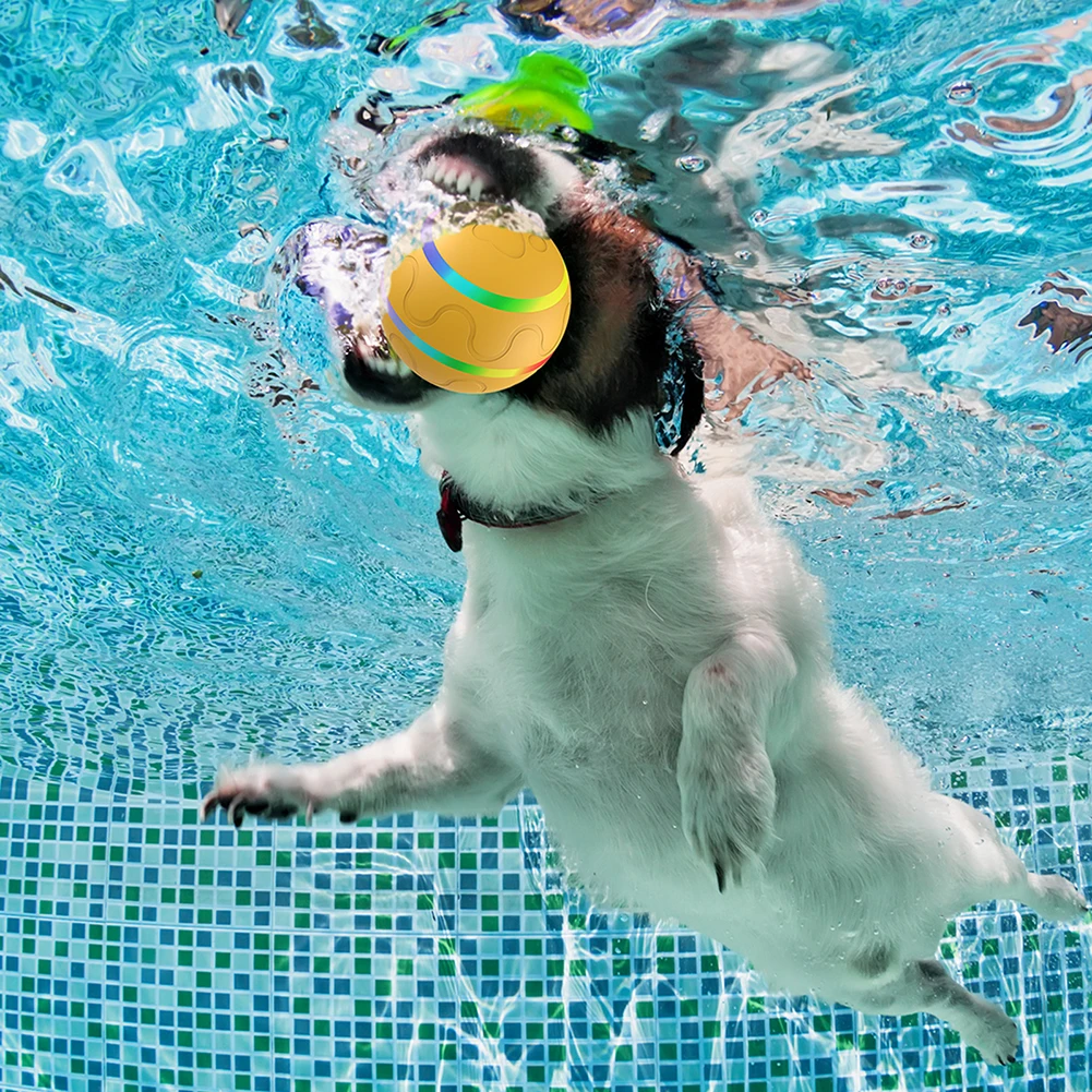 USB Smart Jumping Ball Rechargeable Silicone Puppy Toy Balls Automatic Rotating 5V 500mAh Molar Toy Gifts for Indoor Outdoor
USB Smart Jumping Ball Rechargeable Silicone Puppy Toy Balls Automatic Rotating 5V 500mAh Molar Toy Gifts for Indoor Outdoor