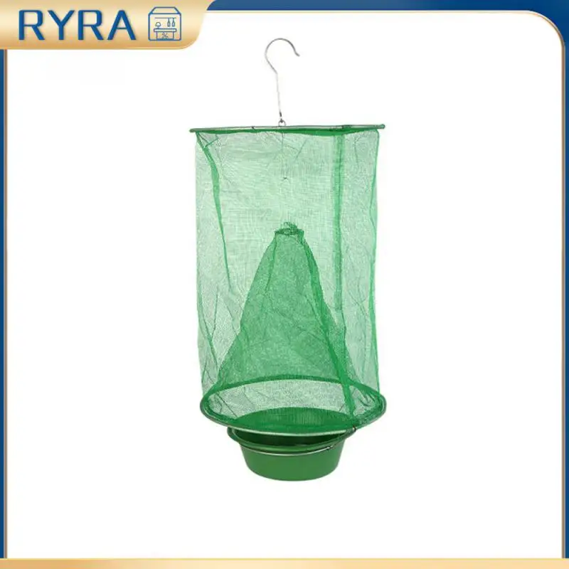 Hanging Fly Trap Pest Control Reusable Flycatcher Flytrap Cage Net Traps Hanging Cages Killer Hanging Flycatcher
Hanging Fly Trap Pest Control Reusable Flycatcher Flytrap Cage Net Traps Hanging Cages Killer Hanging Flycatcher