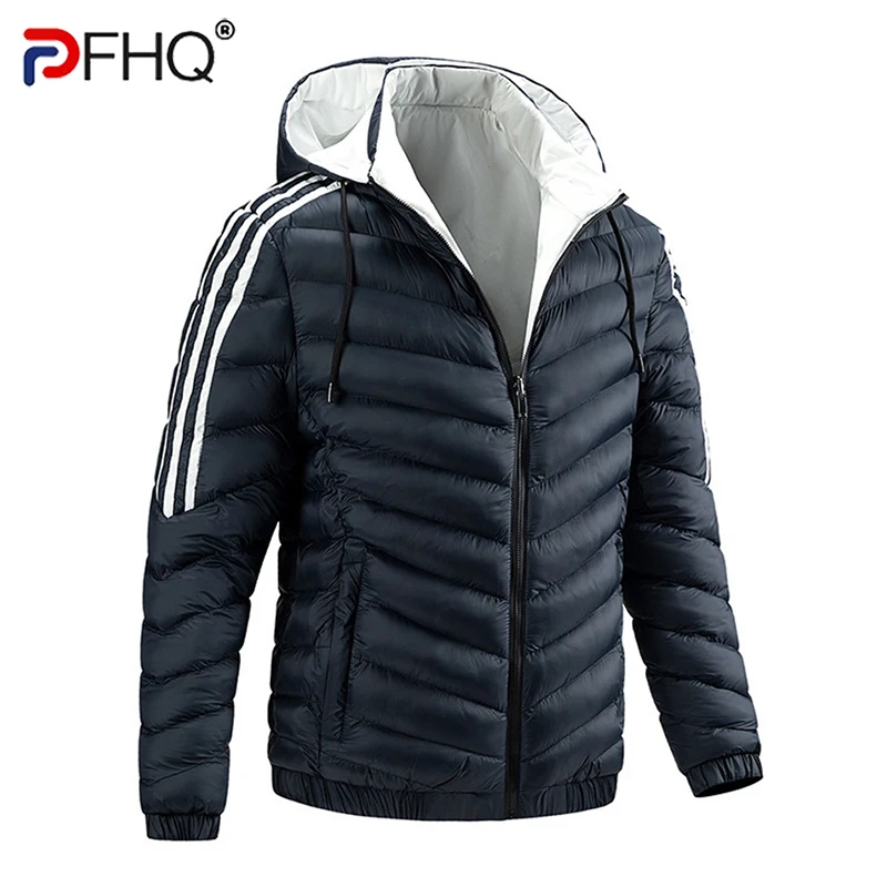 PFHQ 2023 Men's New Autumn Winter Double Sided Wear Youth Cotton Padded Clothes Hooded Fashion Trendy Jackets Cool Coat 21Q1755
PFHQ 2023 Men's New Autumn Winter Double Sided Wear Youth Cotton Padded Clothes Hooded Fashion Trendy Jackets Cool Coat 21Q1755