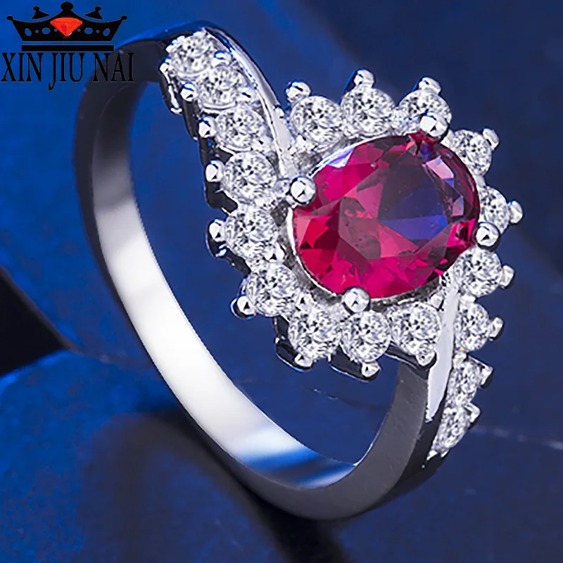 High Quality Minimalist White/Purple/Green Austrian Crystal Ring Fashion Flower Anniversary Jewelry Female Deluxe Wedding Ring
High Quality Minimalist White/Purple/Green Austrian Crystal Ring Fashion Flower Anniversary Jewelry Female Deluxe Wedding Ring