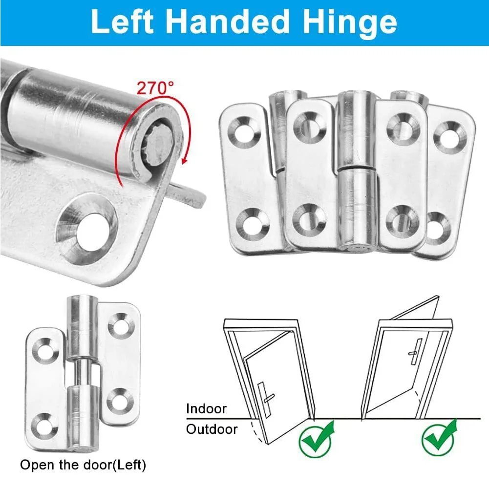6pcs Stainless Steel Hinges Flag Shape Lift Off Hinge 1.5 Inch Detachable Hinge For Bathroom Door Cabinet Furniture Hardware
6pcs Stainless Steel Hinges Flag Shape Lift Off Hinge 1.5 Inch Detachable Hinge For Bathroom Door Cabinet Furniture Hardware