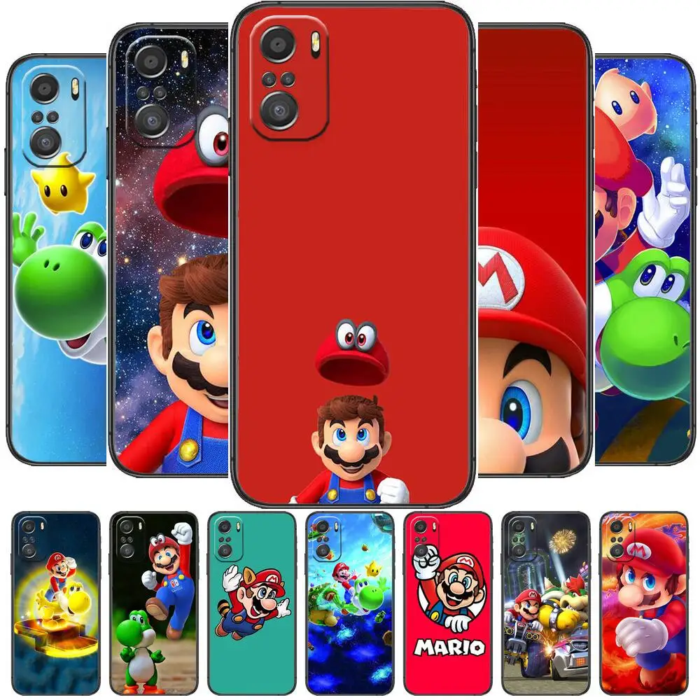 Animated Plumber M-Mario For Xiaomi Redmi Note 10S 10 9T 9S 9 8T 8 7S 7 6 5A 5 Pro Max Soft Black Phone Case
Animated Plumber M-Mario For Xiaomi Redmi Note 10S 10 9T 9S 9 8T 8 7S 7 6 5A 5 Pro Max Soft Black Phone Case
