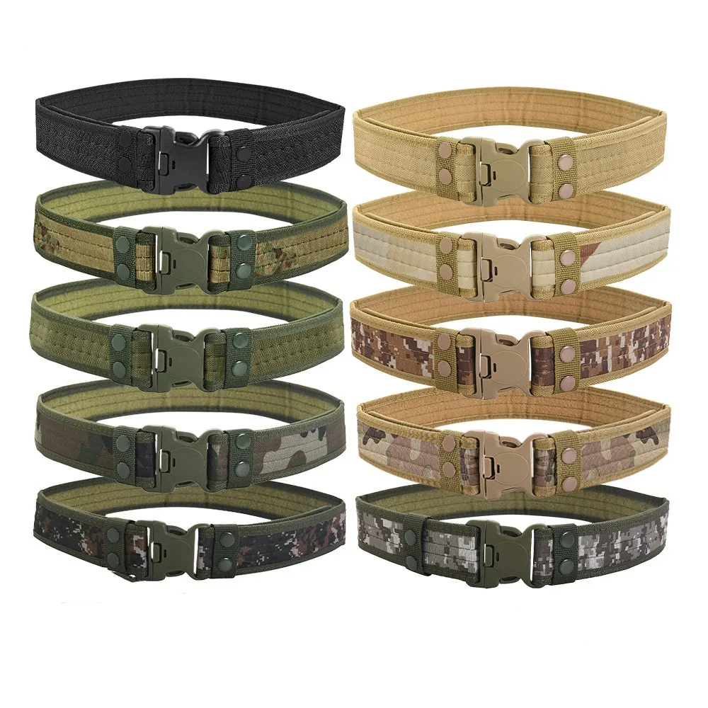 Fashion Men Canvas Waistband New Army Style Combat Belts Quick Release Tactical Belt Outdoor Hunting Camouflage Waist Strap 
Fashion Men Canvas Waistband New Army Style Combat Belts Quick Release Tactical Belt Outdoor Hunting Camouflage Waist Strap