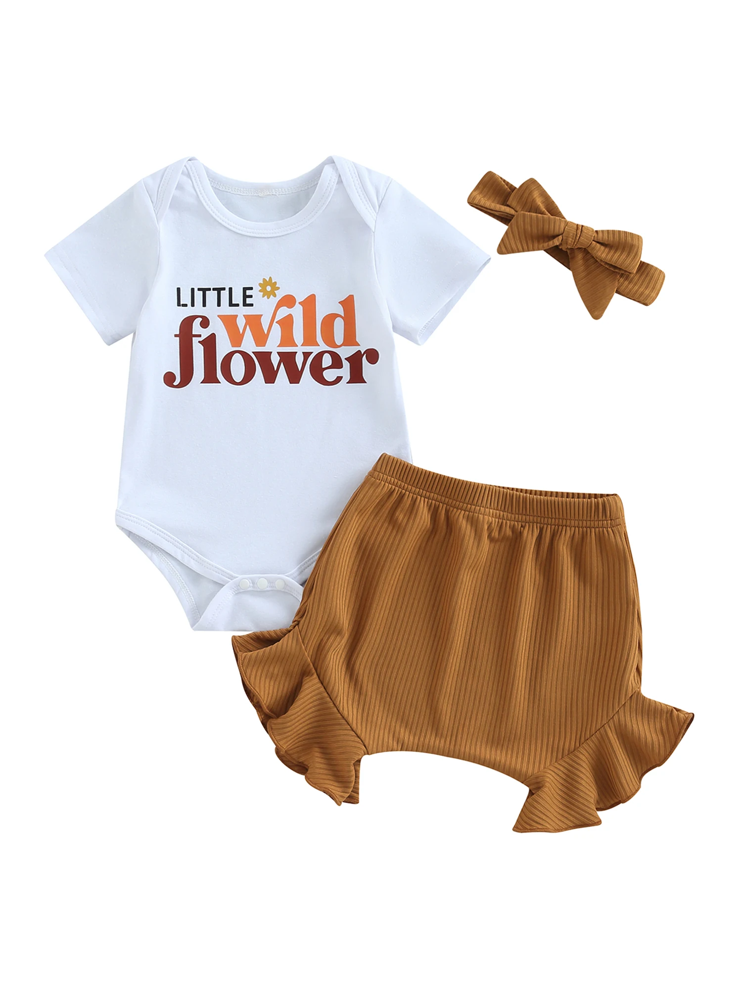 BSUNSOMEM Newborn Baby Girl Clothes Set Wild Flower Romper Top Bloomers Shorts Set Cute Summer Coming Home Outfit
BSUNSOMEM Newborn Baby Girl Clothes Set Wild Flower Romper Top Bloomers Shorts Set Cute Summer Coming Home Outfit