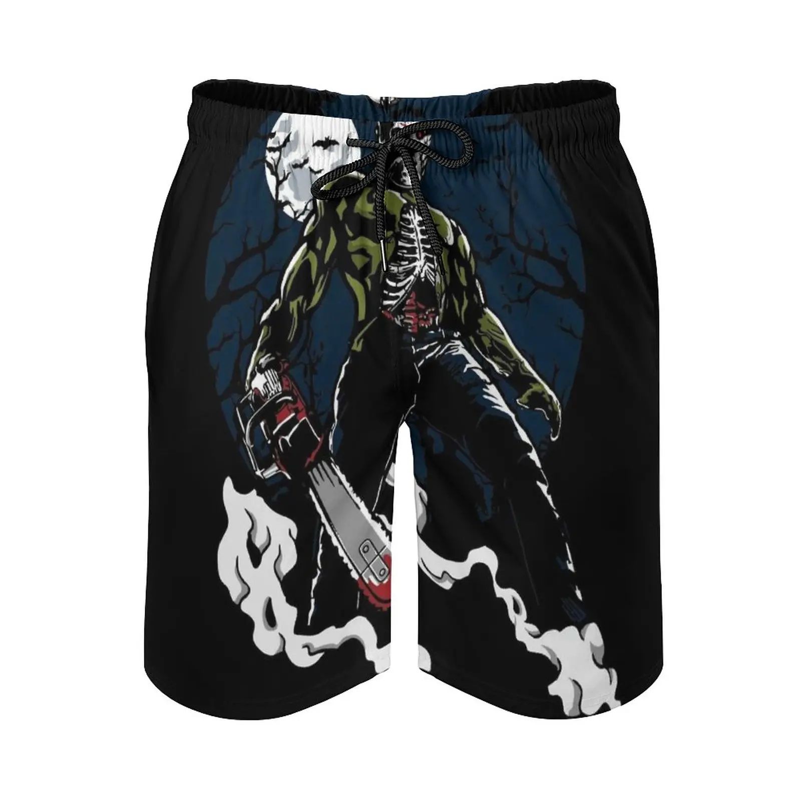 Texas Chainsaw Zombie Men's Sport Running Beach Shorts Trunk Pants With Mesh Lining Trunks Shorts Zombie Killer Apocalypse The 
Texas Chainsaw Zombie Men's Sport Running Beach Shorts Trunk Pants With Mesh Lining Trunks Shorts Zombie Killer Apocalypse The