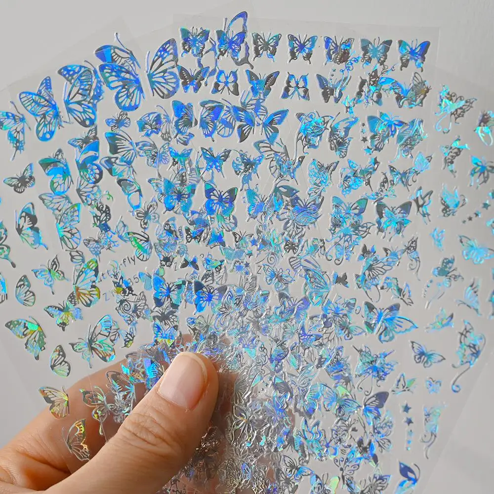 3D Holographic Butterfly Nail Art Stickers Over-Size 10X8cm Self-Adhesive Butterfly Decals Laser Nail Transfer Manicure Slider*
3D Holographic Butterfly Nail Art Stickers Over-Size 10X8cm Self-Adhesive Butterfly Decals Laser Nail Transfer Manicure Slider*
