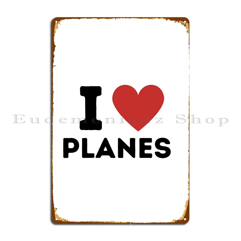 I Love Planes Simple Heart Metal Sign Design Retro Wall Mural Printing Plaques Tin Sign Poster
I Love Planes Simple Heart Metal Sign Design Retro Wall Mural Printing Plaques Tin Sign Poster