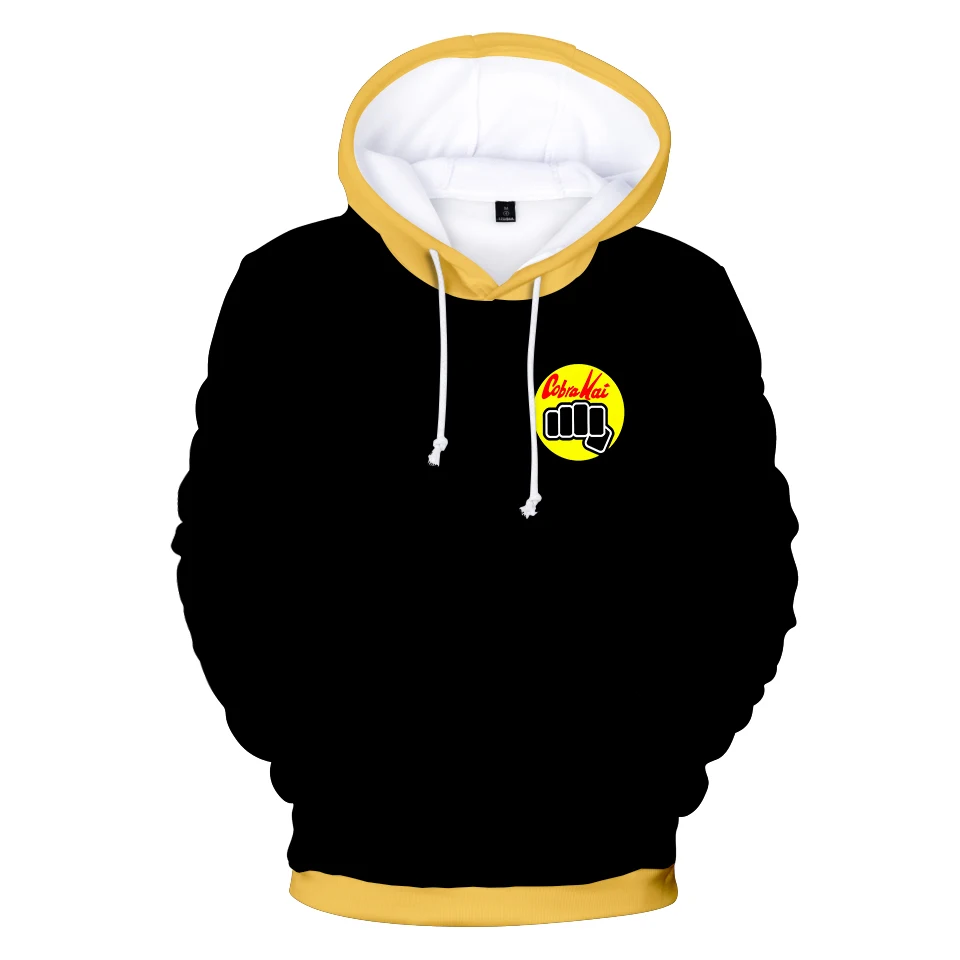 Fashion Cobra Kai Hoodies Men/women's Sweatshirts y2k Autumn Harajuku Hoodie Casual 3D Boys y2k Clothes Streetwear Oversized ho
Fashion Cobra Kai Hoodies Men/women's Sweatshirts y2k Autumn Harajuku Hoodie Casual 3D Boys y2k Clothes Streetwear Oversized ho