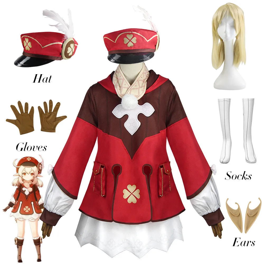 Game Genshin Klee Cosplay Одежда One Piece Bag Шапка Glasses Gloves Шарф Shorts Costumes Girls Game Sets Impact Project
Game Genshin Klee Cosplay Одежда One Piece Bag Шапка Glasses Gloves Шарф Shorts Costumes Girls Game Sets Impact Project