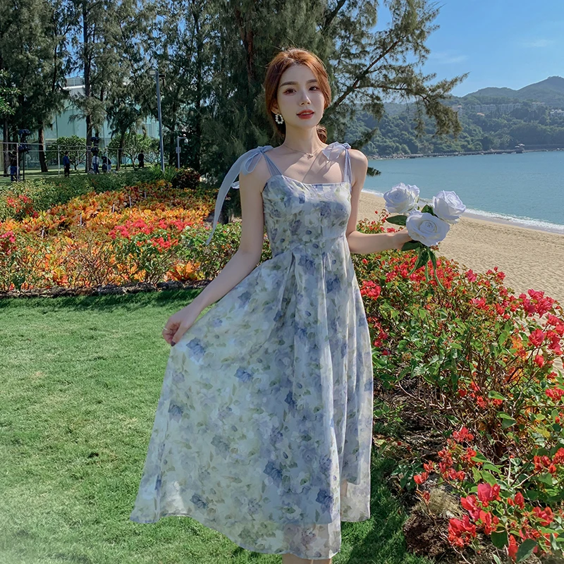 NEW Women Floral Slip Dress Summer 2022 Runway Elegant Boho Casual Vintage Y2k Straps Dress Beach Vacation Party Long Vestidos
NEW Women Floral Slip Dress Summer 2022 Runway Elegant Boho Casual Vintage Y2k Straps Dress Beach Vacation Party Long Vestidos