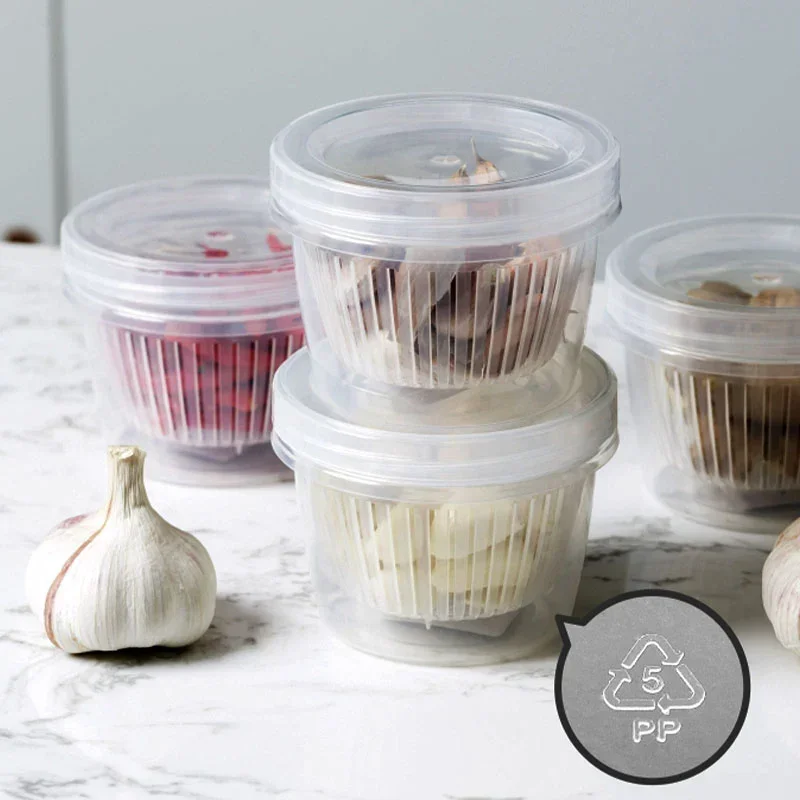 Food Storage Box Fruit Chopped Green Onion Storage Box Kitchen Ginger Garlic Storage Box Seasoning Garlic Storage Box Sealed Can
Food Storage Box Fruit Chopped Green Onion Storage Box Kitchen Ginger Garlic Storage Box Seasoning Garlic Storage Box Sealed Can