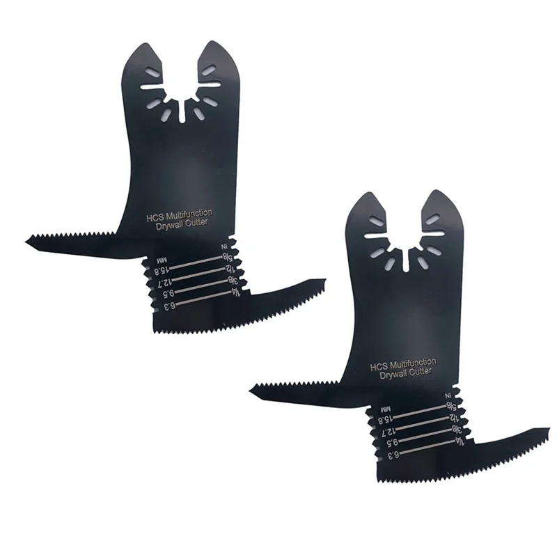 2Pcs Multi Tool Blade Oscillating Saw Blade Multitool Blade Oscillating Accessories for Plasterboard Wood Panel Cutting
2Pcs Multi Tool Blade Oscillating Saw Blade Multitool Blade Oscillating Accessories for Plasterboard Wood Panel Cutting