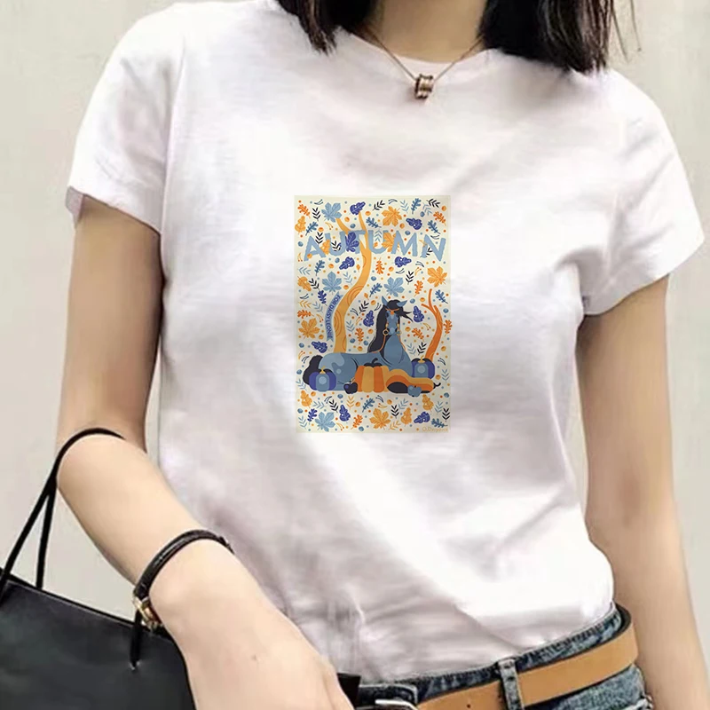 Exquisite Women Clothing O-neck Basic Female Tees Summer Fashion Lady Short Sleeves Casual Ladies Cloth Pony Graphic Top
Exquisite Women Clothing O-neck Basic Female Tees Summer Fashion Lady Short Sleeves Casual Ladies Cloth Pony Graphic Top