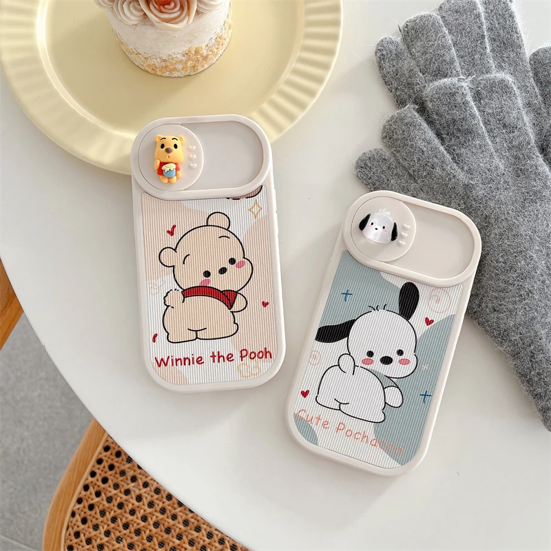 Disney 3D Winnie the Pooh Pachacco Faux Leather Invisible Sliding Window Phone Cases For iPhone 14 13 12 11 Pro Max Back Cover
Disney 3D Winnie the Pooh Pachacco Faux Leather Invisible Sliding Window Phone Cases For iPhone 14 13 12 11 Pro Max Back Cover