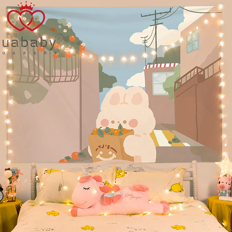 Large Beach Sarong Decoration Wall Tapestry Home Small Fresh Hanging Cloth Cartoon Bunny Bedroom Background Decoration
Large Beach Sarong Decoration Wall Tapestry Home Small Fresh Hanging Cloth Cartoon Bunny Bedroom Background Decoration