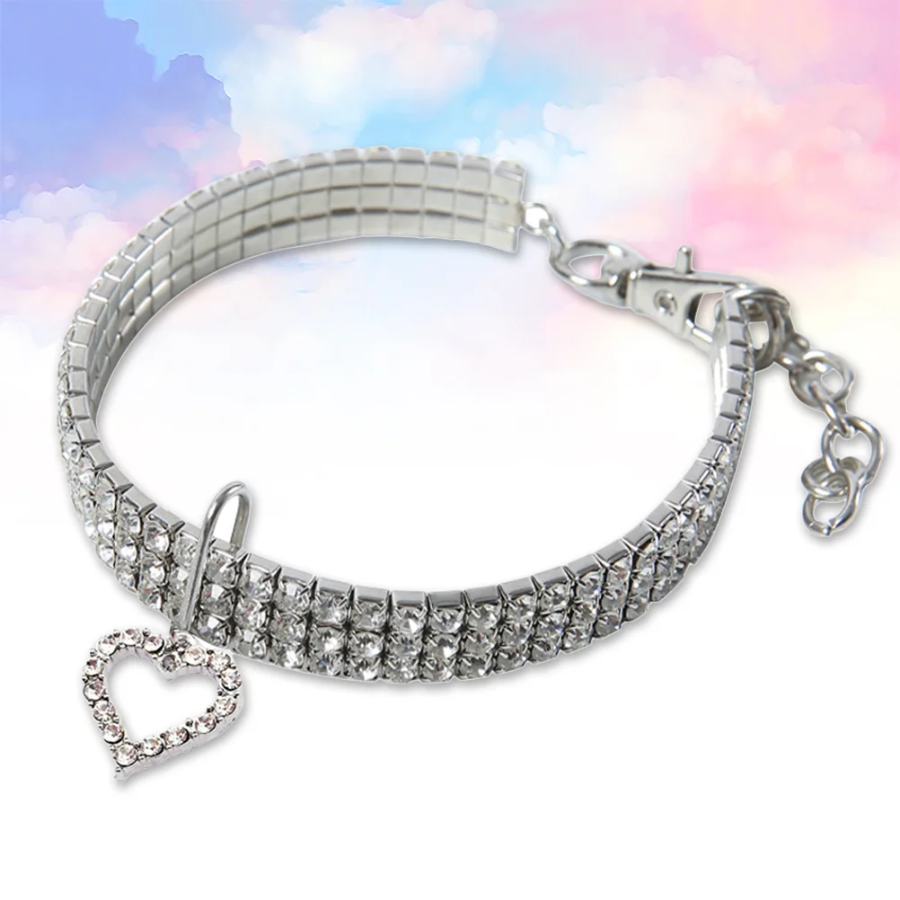 Collar Dog Pet Puppy Cat Collars Kitten Necklace Strap Boy Bell Jewelry Bling Heart Fancy Breakaway Party Chain Choker
Collar Dog Pet Puppy Cat Collars Kitten Necklace Strap Boy Bell Jewelry Bling Heart Fancy Breakaway Party Chain Choker