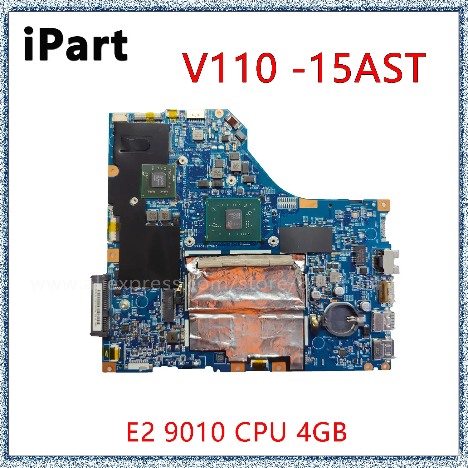 Материнская плата для ноутбука Lenovo V110 -15AST LV1145_ASR_MB_PCR 15283-3 с процессором AMD E2 9010 AMD RAM:4G 5B20N11784
Материнская плата для ноутбука Lenovo V110 -15AST LV1145_ASR_MB_PCR 15283-3 с процессором AMD E2 9010 AMD RAM:4G 5B20N11784