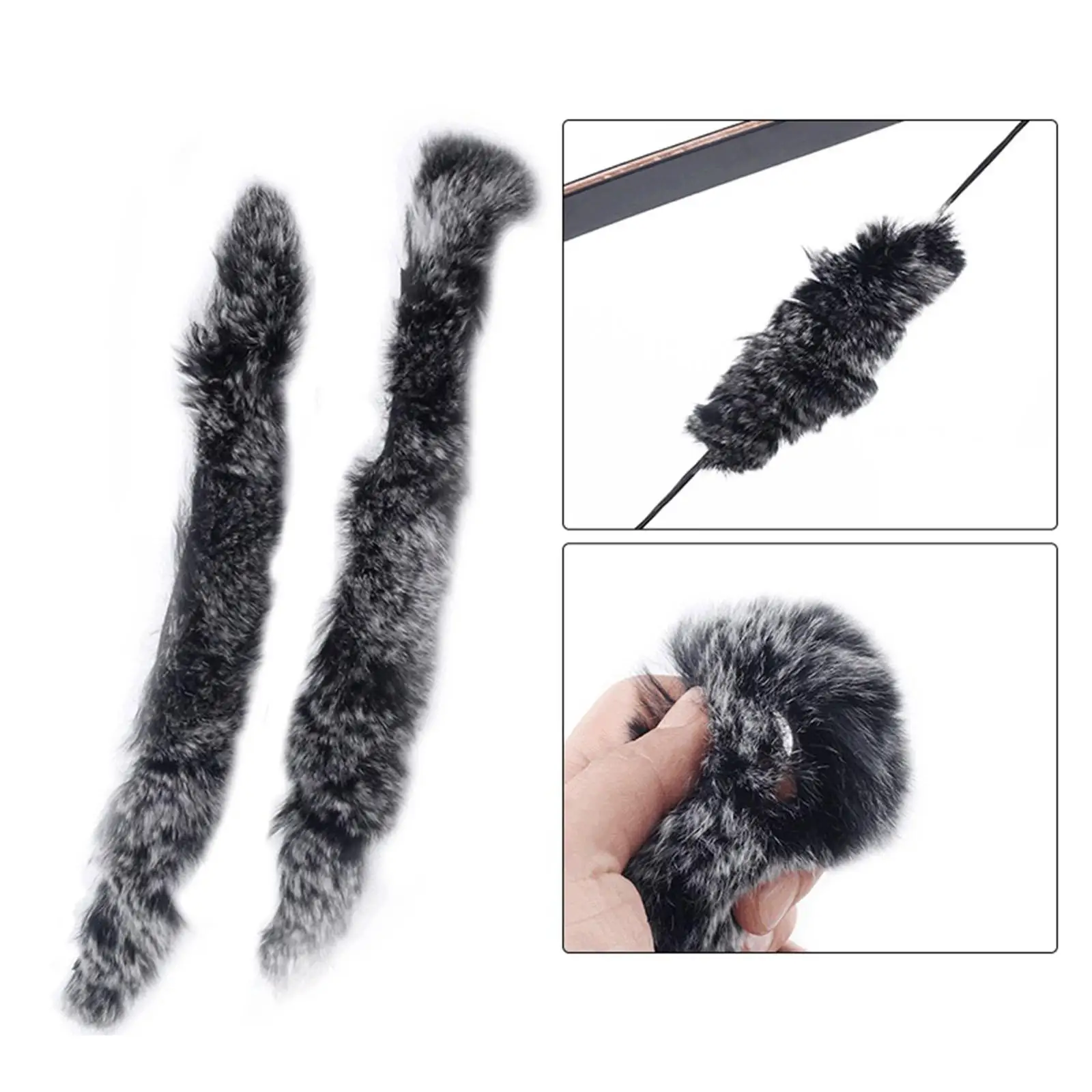 1 Pair Bow String Artificial Rabbit Hair Shock Absorber Noise for Compound Recurve Bow Shooting
1 Pair Bow String Artificial Rabbit Hair Shock Absorber Noise for Compound Recurve Bow Shooting