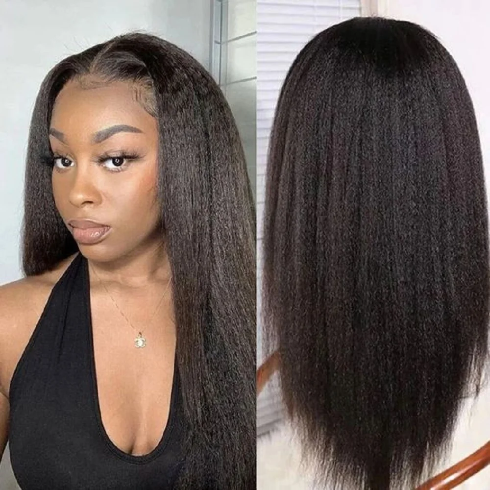 Kinky Straight Wig Human Hair Lace Frontal Wig Lace Front Human Hair Wigs For Women Human Hair Transparent Lace Frontal Wig
Kinky Straight Wig Human Hair Lace Frontal Wig Lace Front Human Hair Wigs For Women Human Hair Transparent Lace Frontal Wig