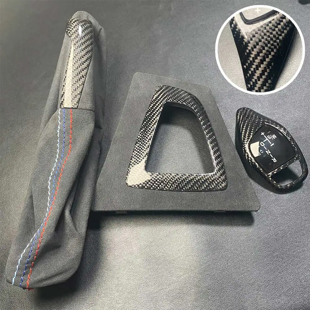 Gloss Carbon Fiber Replace Gear Knob For BMW 3 4 Series GT M3 M4 F80 F82 F30 F31 F32 F33 F34 13-18 Head Console Panel Cover
Gloss Carbon Fiber Replace Gear Knob For BMW 3 4 Series GT M3 M4 F80 F82 F30 F31 F32 F33 F34 13-18 Head Console Panel Cover