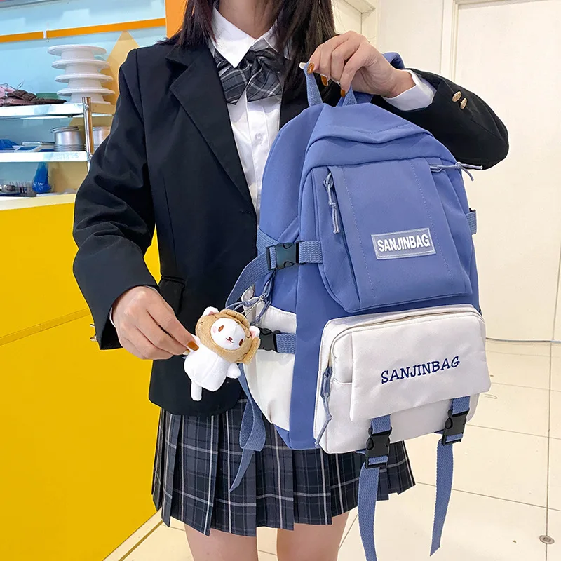 Middle School Backpack for Teen Girls High School Bags College Students Nylon Backpack Women Bookbag 2022 Korean Casual
Middle School Backpack for Teen Girls High School Bags College Students Nylon Backpack Women Bookbag 2022 Korean Casual