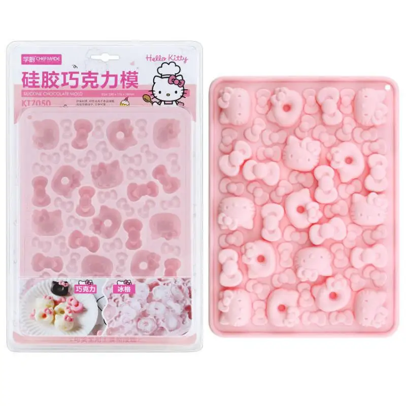 Kawaii Hellokitty Bow Tie Household Silicone Handmade Fondant Chocolate Mold Ice Tray Jelly Pudding Silicone Mold 
Kawaii Hellokitty Bow Tie Household Silicone Handmade Fondant Chocolate Mold Ice Tray Jelly Pudding Silicone Mold