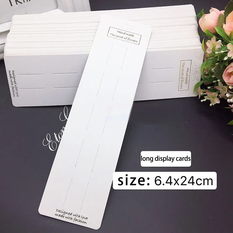 10/50 шт., картонные держатели для карт, 6 х21 см 
10/50 шт., картонные держатели для карт, 6 х21 см