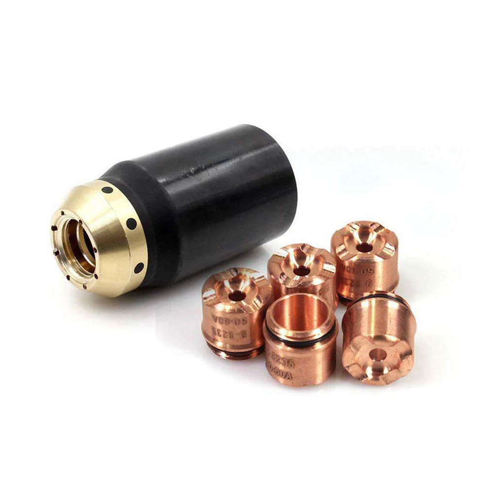 6pcs/set Plasma Cutter Spare Parts 9-8235 Plasma Torch 9-8237 Plasma Torch For CutMaster 52/82/102/152 Cutter SL60/SL100 Torch
6pcs/set Plasma Cutter Spare Parts 9-8235 Plasma Torch 9-8237 Plasma Torch For CutMaster 52/82/102/152 Cutter SL60/SL100 Torch