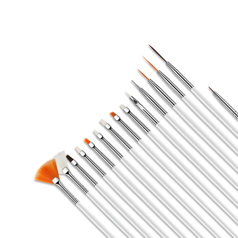 Nail Brushs For DIY Decoration For Nails Art 3/5/15Pcs Nail pens Acrylic Liquid Powder Carving Gel Brushs For Manicure Gel Brush
Nail Brushs For DIY Decoration For Nails Art 3/5/15Pcs Nail pens Acrylic Liquid Powder Carving Gel Brushs For Manicure Gel Brush