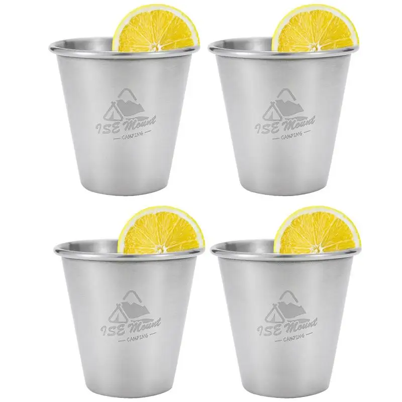 Stainless Steel Cups 80ml Metal Drinking Glasses 4pcs Drinkware Outdoors Stainless Steel Cups Water Tumbler For Kids
Stainless Steel Cups 80ml Metal Drinking Glasses 4pcs Drinkware Outdoors Stainless Steel Cups Water Tumbler For Kids