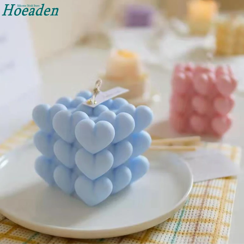 Love Magic Silicone Candle Mold DIY Heart Geometric Rubik Cube Candle Making Mold Handmade Magic Ball Scented Soap Silicone Mold
Love Magic Silicone Candle Mold DIY Heart Geometric Rubik Cube Candle Making Mold Handmade Magic Ball Scented Soap Silicone Mold