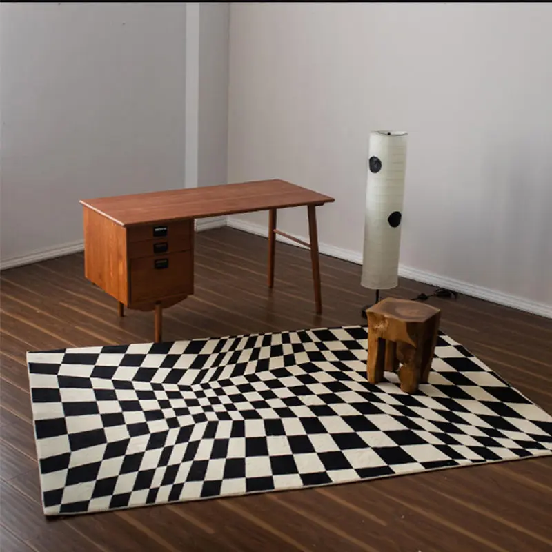 Roman Medieval Checkerboard Carpet Living Room Modern Minimalist Coffee Table Carpets Nordic Retro Bedroom Large Area Rugs
Roman Medieval Checkerboard Carpet Living Room Modern Minimalist Coffee Table Carpets Nordic Retro Bedroom Large Area Rugs