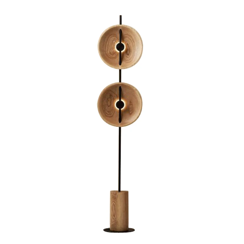 walnut modern antique floor lamp for home decor 
walnut modern antique floor lamp for home decor