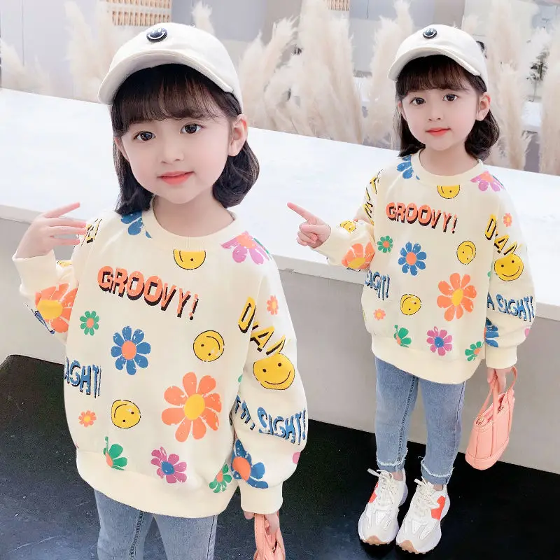 Laura Kors Arrivals Spring Autumn Children Long Sleeve O Neck Print Face White Girls T-shirt Child Tops Clothes 18M-7T
Laura Kors Arrivals Spring Autumn Children Long Sleeve O Neck Print Face White Girls T-shirt Child Tops Clothes 18M-7T
