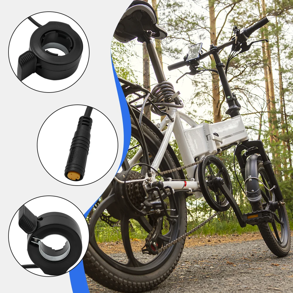 24-72V Thumb Throttle For Bafang BBS01 BBS02 510 MidDrive Motor Electric Bike 3PIN Connection Thumb Throttle Replacement Parts
24-72V Thumb Throttle For Bafang BBS01 BBS02 510 MidDrive Motor Electric Bike 3PIN Connection Thumb Throttle Replacement Parts