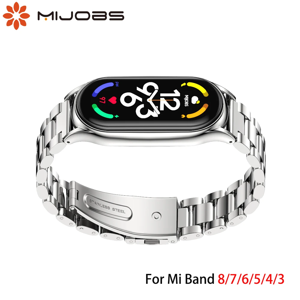 Strap For Xiaomi Mi Band 7 6 5 4 3 8 Stainless Metal Correa Mi Band 5 Strap Miband 4 3 Wristbands Bracelet Global Version NFC
Strap For Xiaomi Mi Band 7 6 5 4 3 8 Stainless Metal Correa Mi Band 5 Strap Miband 4 3 Wristbands Bracelet Global Version NFC