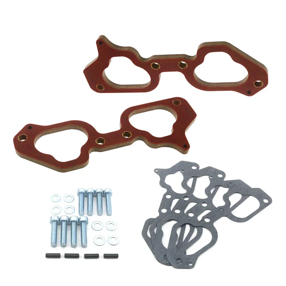 Пара фенольных прокладок толщиной 8 мм для 02-14 Subaru WRX 04-15 STi 05-12, детали воздухозаборников для системы воздухозаборника 
Пара фенольных прокладок толщиной 8 мм для 02-14 Subaru WRX 04-15 STi 05-12, детали воздухозаборников для системы воздухозаборника