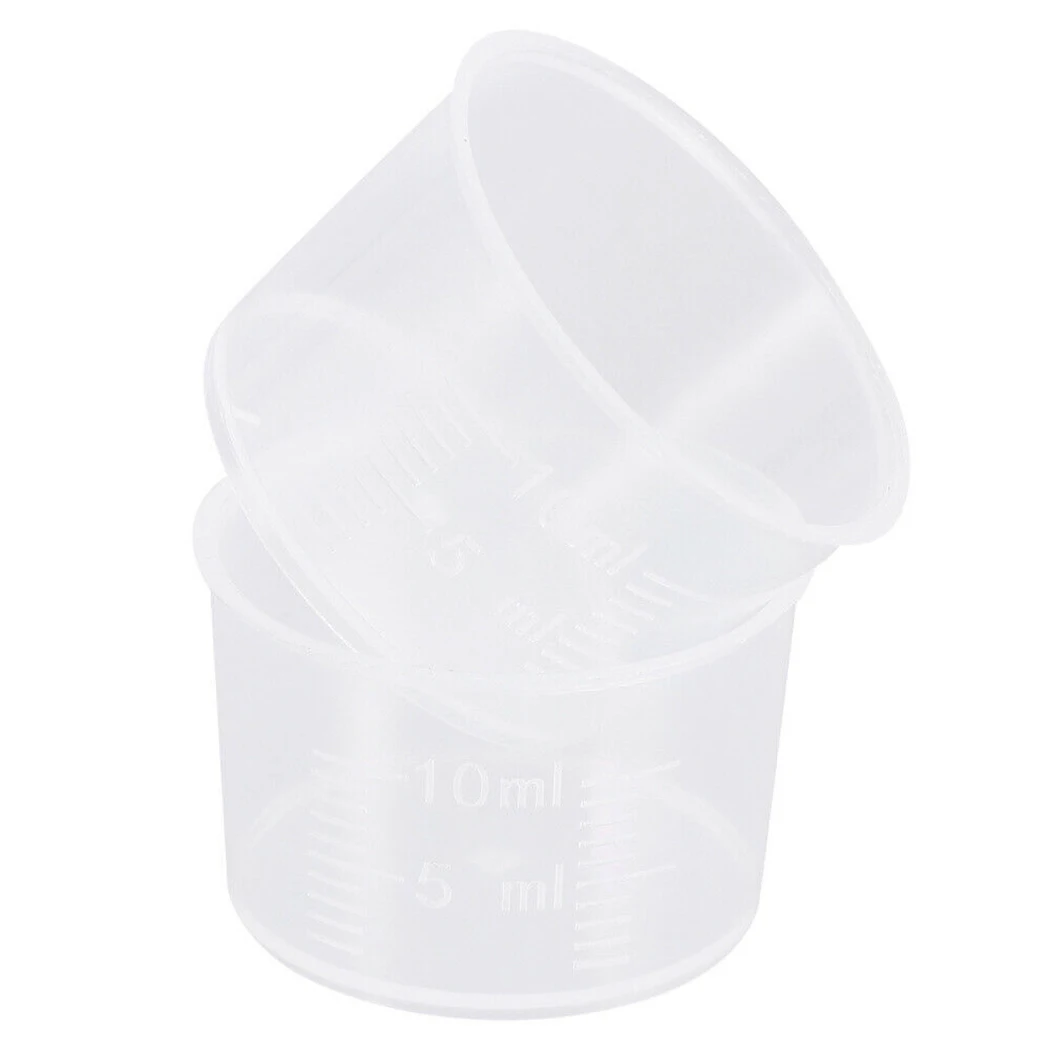 50Pcs 10ml Plastic Measuring Cup, Scale Cup, Transparent Laboratory Measurement Measure And Store A Small Amount Of Liquid
50Pcs 10ml Plastic Measuring Cup, Scale Cup, Transparent Laboratory Measurement Measure And Store A Small Amount Of Liquid