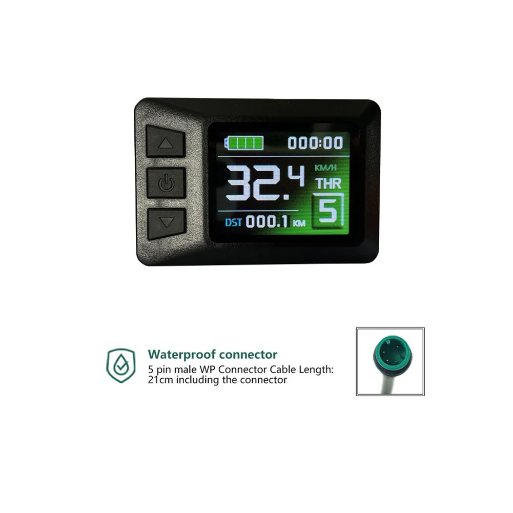 15A Fully Waterproof Brushless Ebike Controller KT Quantum LCD7C Display W/ Throttle Brake PAS 36V 48V Instrument Configuration
15A Fully Waterproof Brushless Ebike Controller KT Quantum LCD7C Display W/ Throttle Brake PAS 36V 48V Instrument Configuration