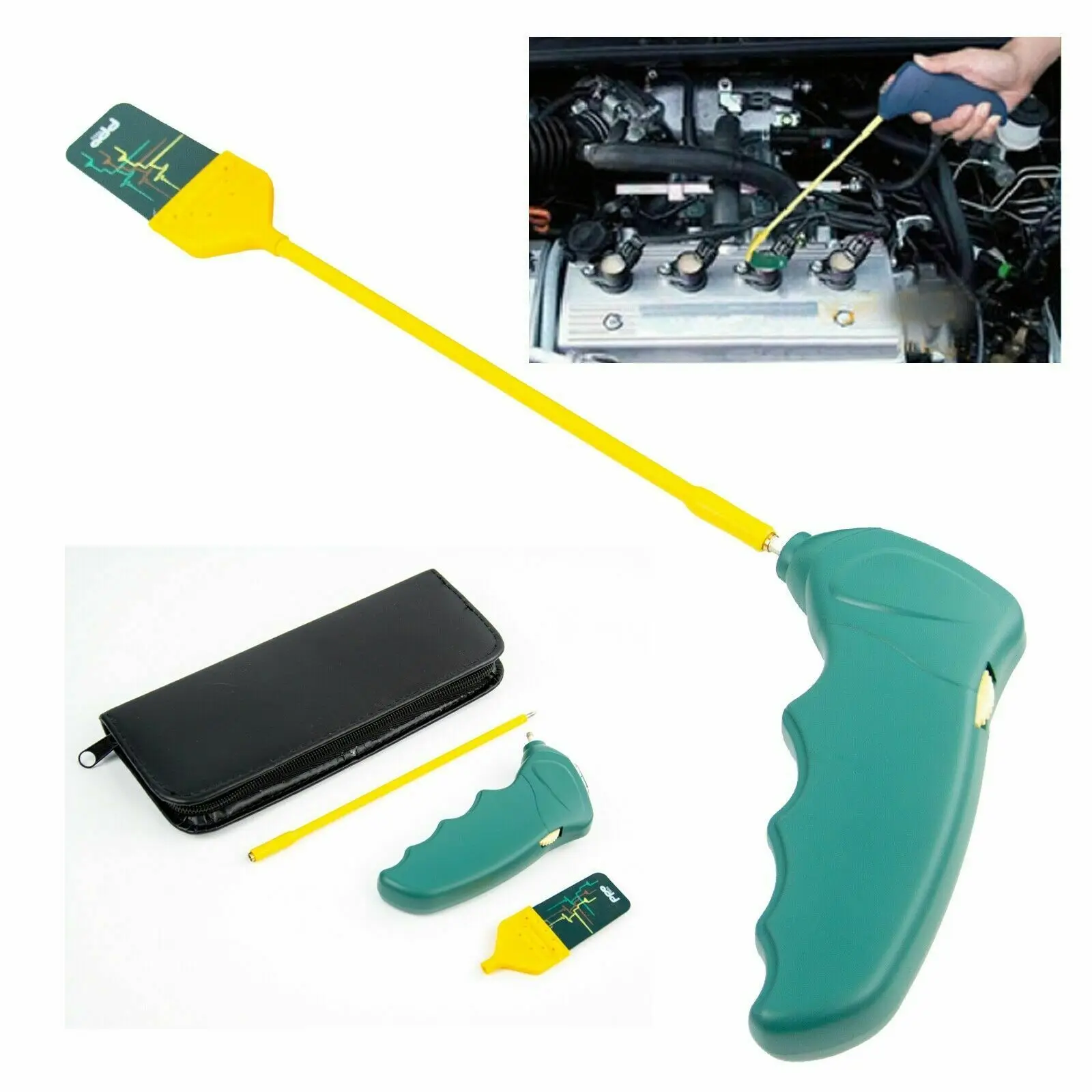 1 Set Of Professional Coil On Plug Quick Tester Car Ignition Coil System Diagnostic Tools + 1 X Adapter Lever + 1 X Sensor
1 Set Of Professional Coil On Plug Quick Tester Car Ignition Coil System Diagnostic Tools + 1 X Adapter Lever + 1 X Sensor