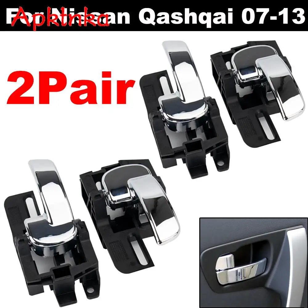 2 Pair Car Auto Interior Door Handle Inside Inner Knob Left Right Front Rear 80670JD00E 80671JD00E For Nissan QASHQAI 2007~2013
2 Pair Car Auto Interior Door Handle Inside Inner Knob Left Right Front Rear 80670JD00E 80671JD00E For Nissan QASHQAI 2007~2013