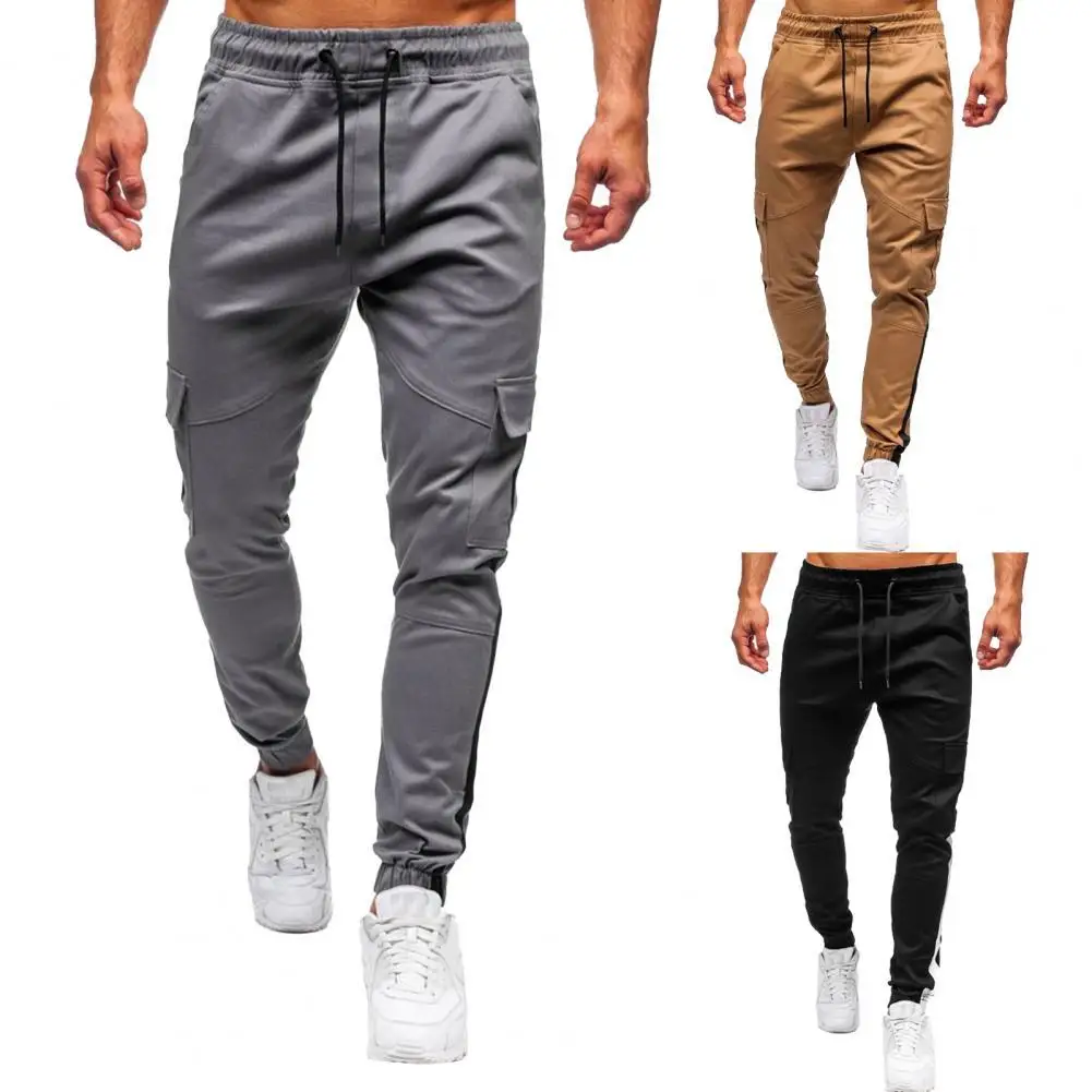 Men Pants Streetwear Men Trousers Spring Autumn Pockets Simple Lace-up Patchwork Pants
Men Pants Streetwear Men Trousers Spring Autumn Pockets Simple Lace-up Patchwork Pants
