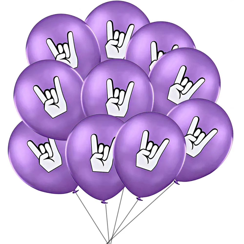 10pcs 12'' Latex Balloons Rock and Roll Party Decor Balloons for Music Theme Party Decorations 50‘s 60’s Birthday Party Supplies
10pcs 12'' Latex Balloons Rock and Roll Party Decor Balloons for Music Theme Party Decorations 50‘s 60’s Birthday Party Supplies