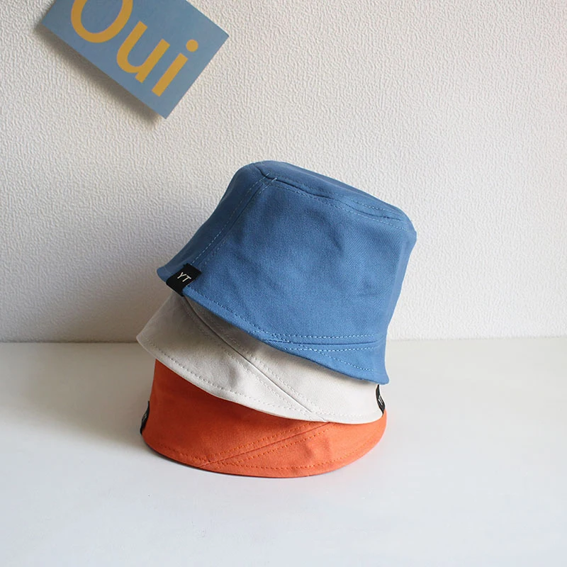 Soft Solid Color Baby Bucket Hat Spring Summer Outdoor Casual Fisherman Cap Infant Girl Boy Sun Hats Panama Caps For 52-54cm
Soft Solid Color Baby Bucket Hat Spring Summer Outdoor Casual Fisherman Cap Infant Girl Boy Sun Hats Panama Caps For 52-54cm