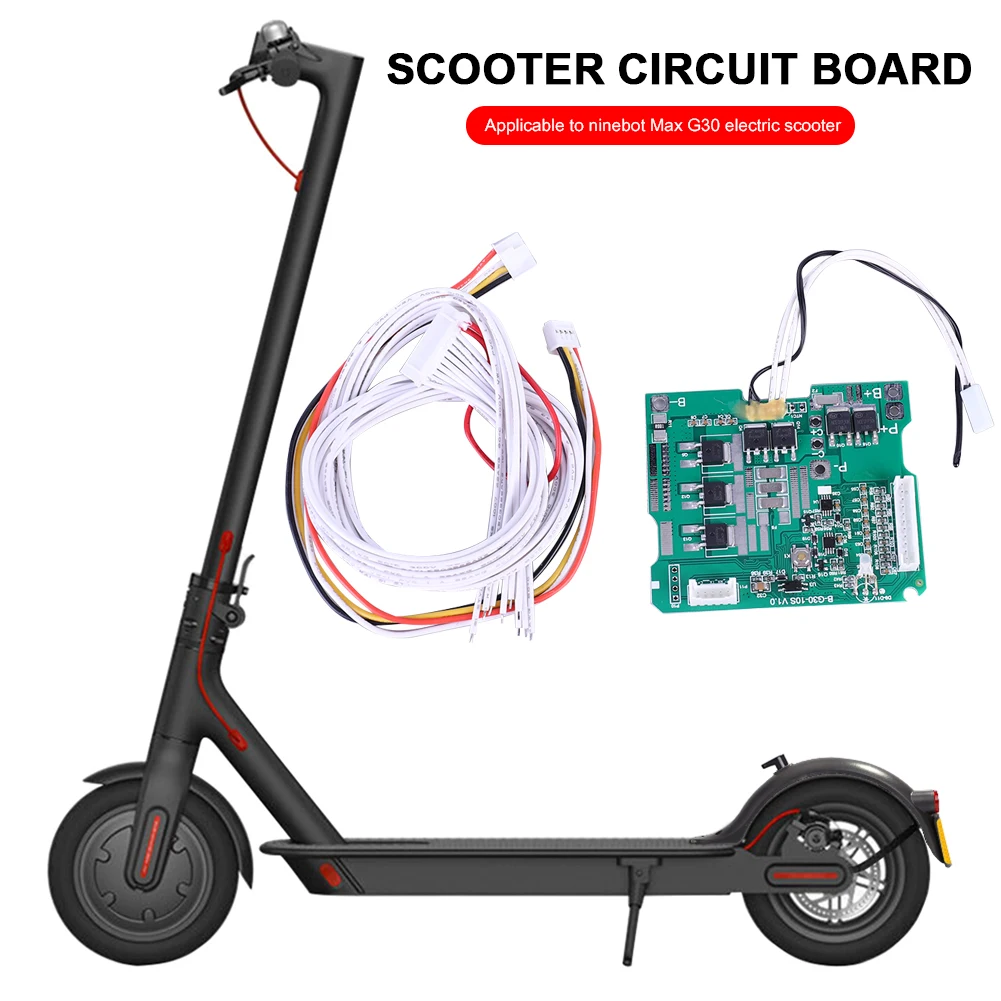 Electric Scooter Battery Controller Mainboard Protector BMS Circuit Board Battery Kits for Ninebot MAX G30 Replacement Parts
Electric Scooter Battery Controller Mainboard Protector BMS Circuit Board Battery Kits for Ninebot MAX G30 Replacement Parts