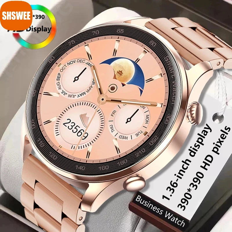 For Xiaomi Bluetooth Call Smart Watch Men Women Heart Rate Monitor Fitness Tracker Music Player 1.36Inch 390*390 HD Smartwatch
For Xiaomi Bluetooth Call Smart Watch Men Women Heart Rate Monitor Fitness Tracker Music Player 1.36Inch 390*390 HD Smartwatch